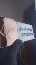 Identificación entrada Oficina Consultorio Autoadhesivo